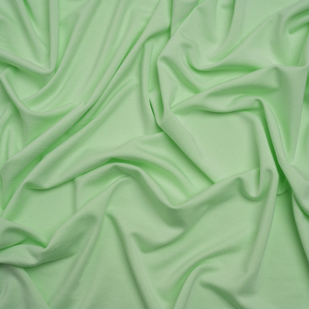 Stretch Bamboo Jersey - Mint - Willow Collection Stretch Bamboo Jersey - Mint - Willow Collection
