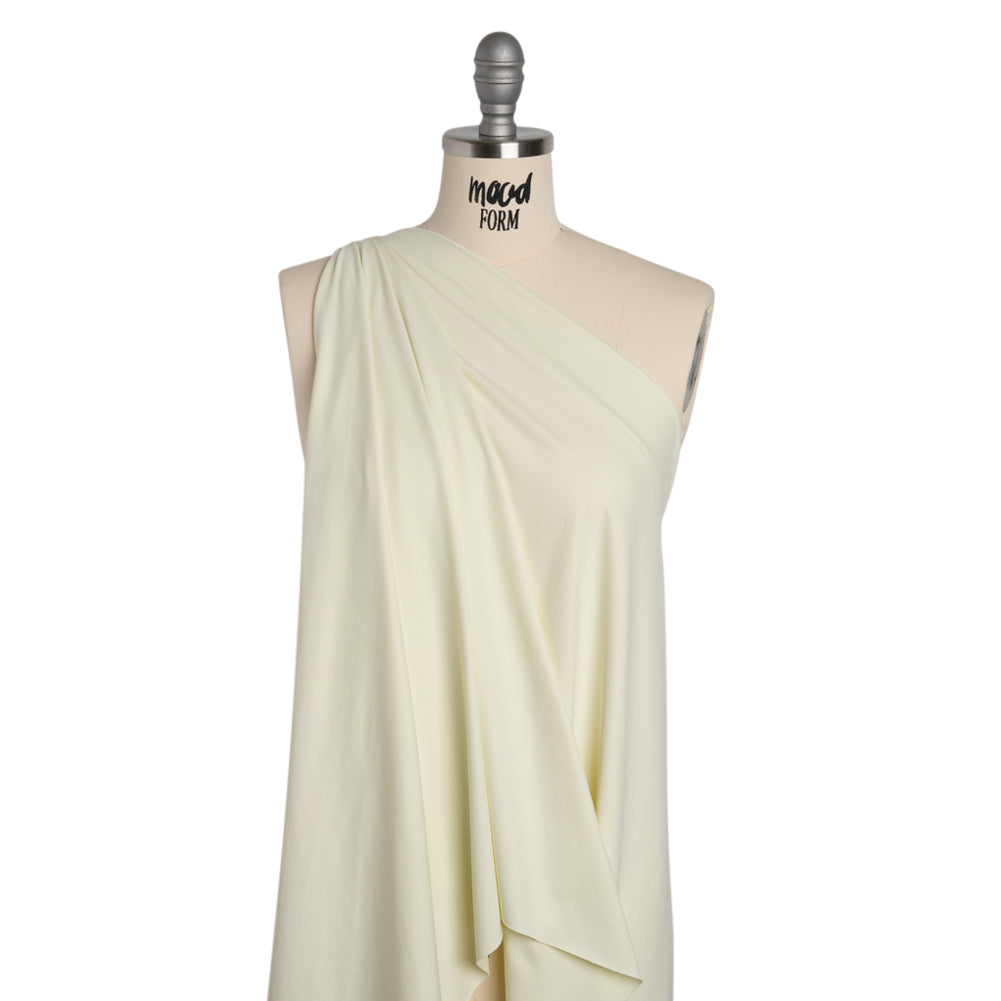 Stretch ITY Nylon Jersey - Honeydew - Designer Deadstock Stretch ITY Nylon Jersey - Honeydew - Designer Deadstock