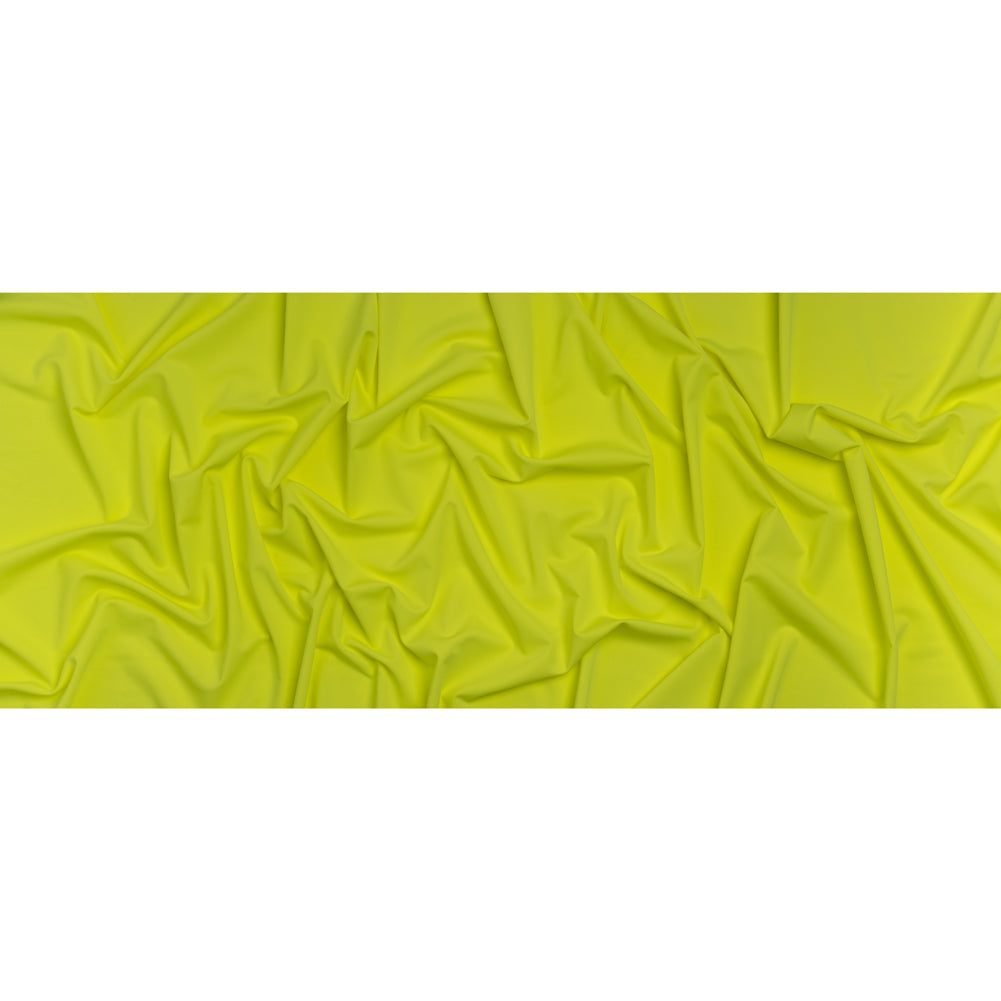 Stretch Nylon Swimwear Tricot - Neon Yellow - Designer Deadstock - Full Stretch Nylon Swimwear Tricot - Neon Yellow - Designer Deadstock - Full