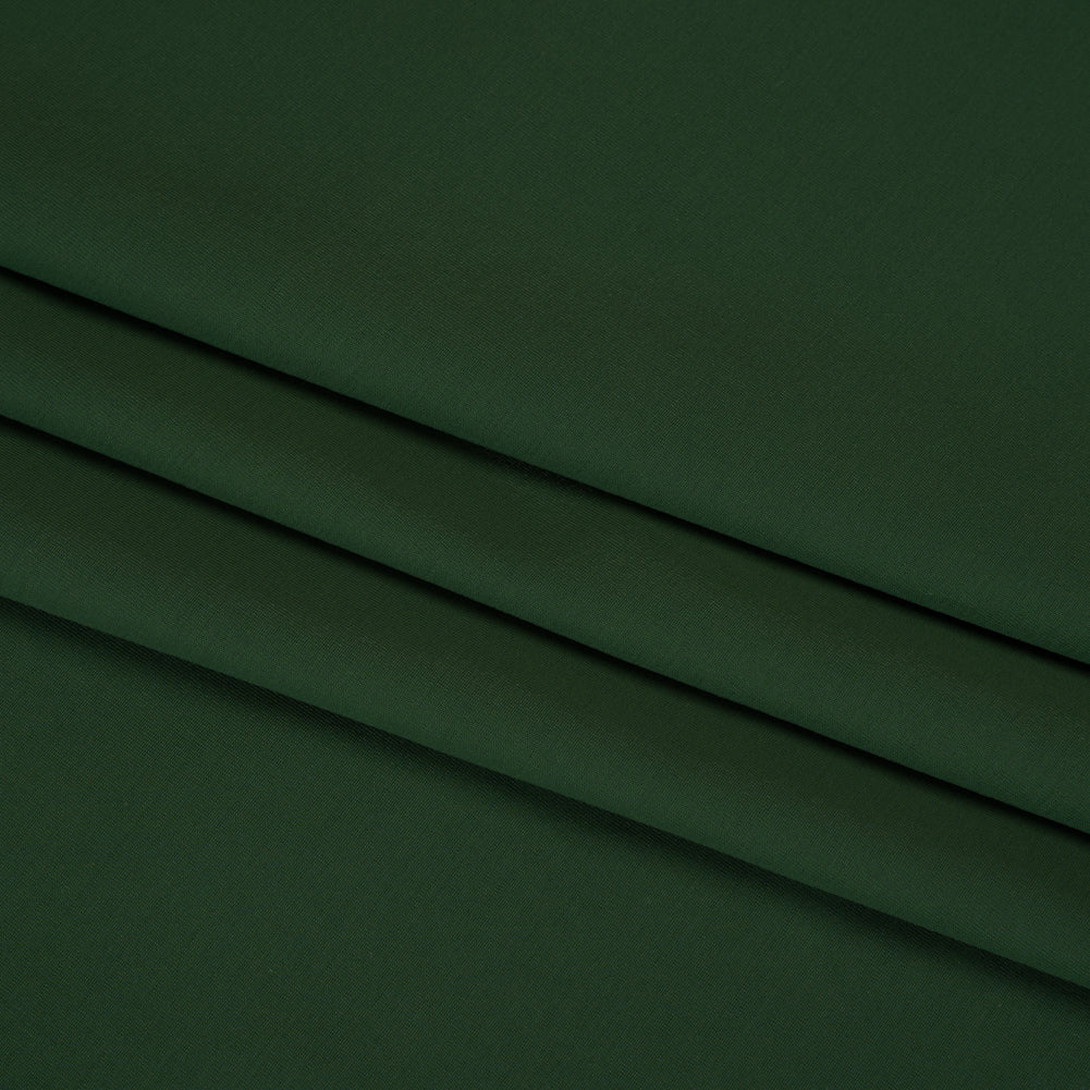 Stretch Nylon Jersey - Forest Green - Designer Deadstock Stretch Nylon Jersey - Forest Green - Designer Deadstock