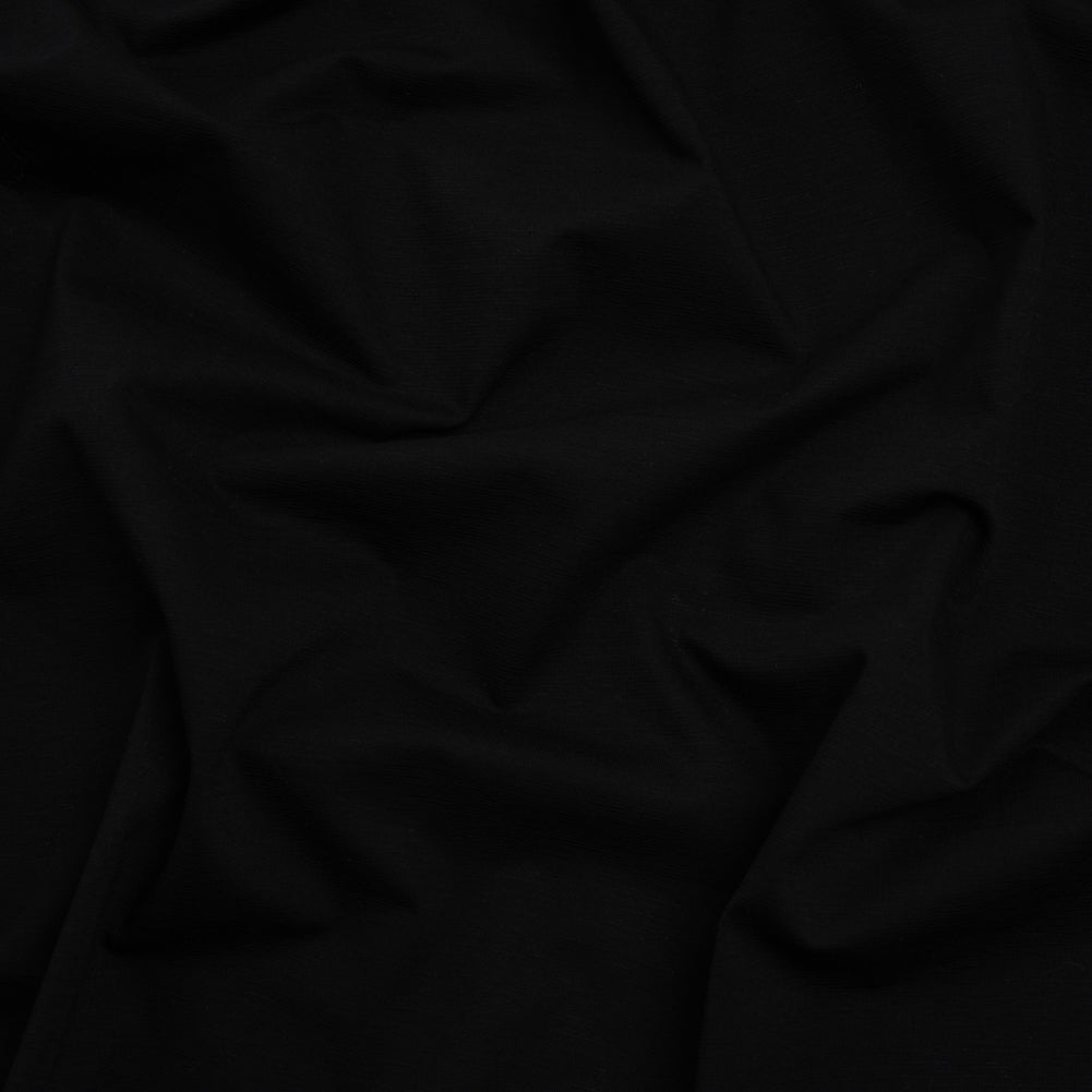 Stretch Rayon Jersey - Black - Deadstock Stretch Rayon Jersey - Black - Deadstock