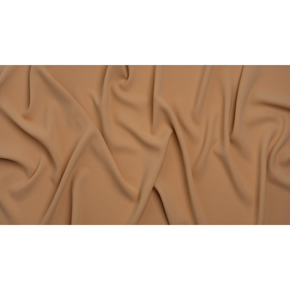 Stretch Polyester Crepe by Alex Perry - Beige - Designer Deadstock Stretch Polyester Crepe by Alex Perry - Beige - Designer Deadstock