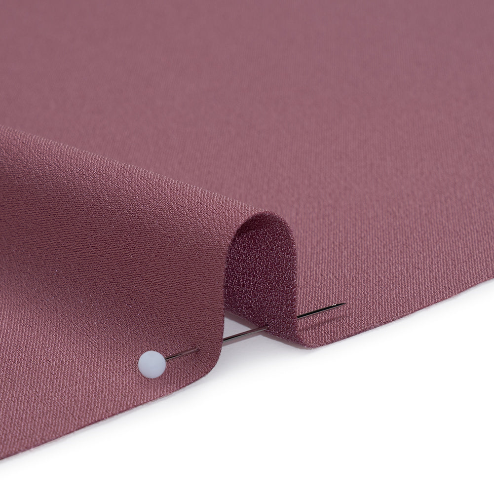 Crepe Back Satin by Alex Perry - Rose Pink - Designer Deadstock Full Crepe Back Satin by Alex Perry - Rose Pink - Designer Deadstock Full