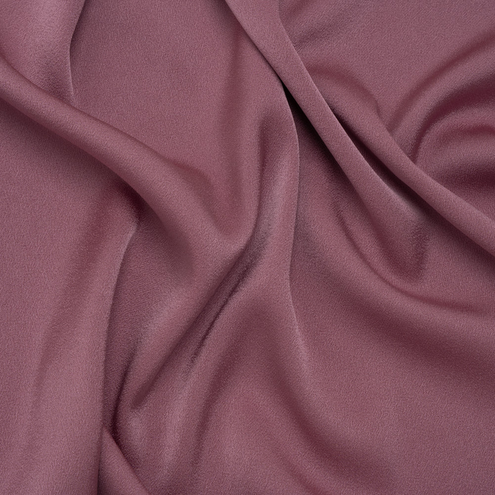 Crepe Back Satin by Alex Perry - Rose Pink - Designer Deadstock Drape Crepe Back Satin by Alex Perry - Rose Pink - Designer Deadstock Drape