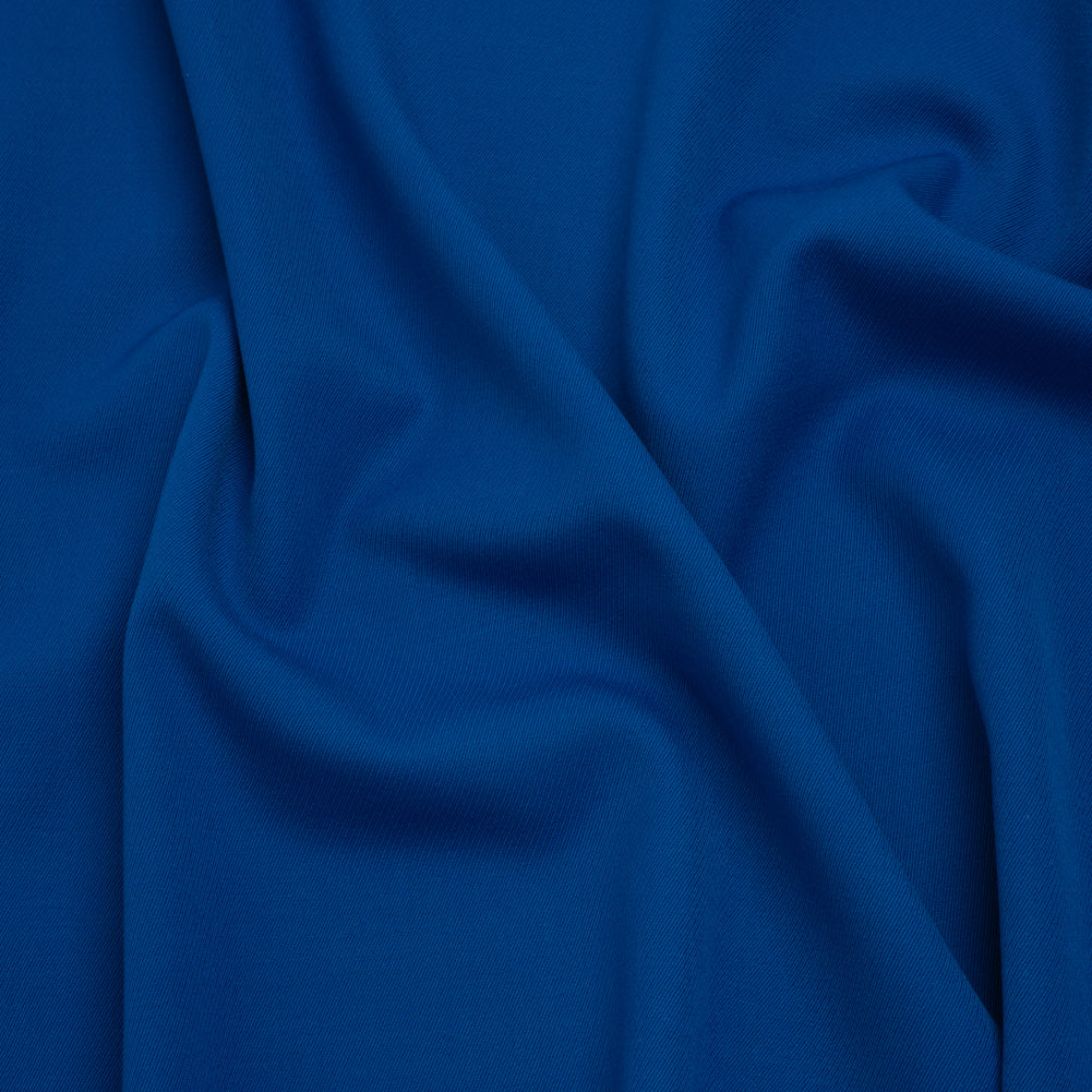 Wool Twill by Alexander McQueen - Blue - Designer Deadstock Wool Twill by Alexander McQueen - Blue - Designer Deadstock