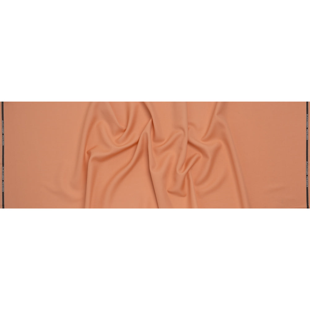 Wool Basketweave Suiting by Alexander McQueen - Peach - Designer Deadstock Full Wool Basketweave Suiting by Alexander McQueen - Peach - Designer Deadstock Full