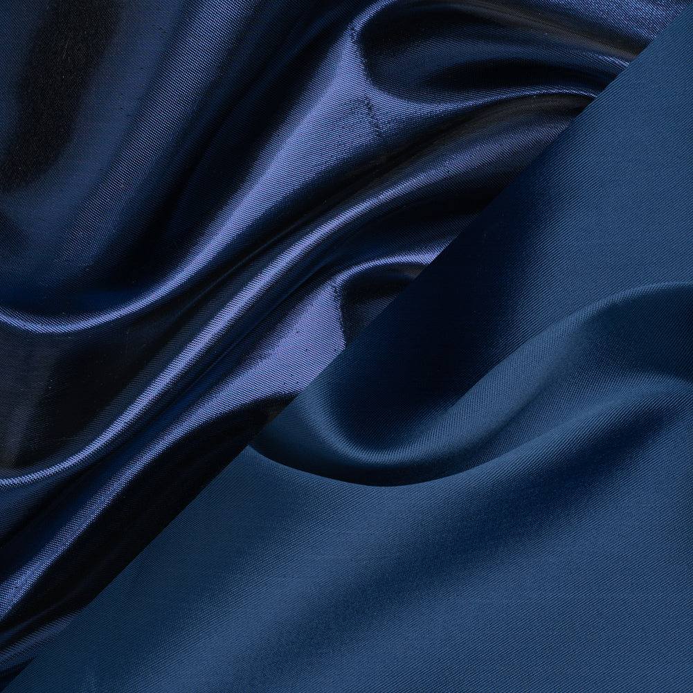 Double Faced Lame Mikado - Royal Blue - Sara Collection Double Faced Lame Mikado - Royal Blue - Sara Collection