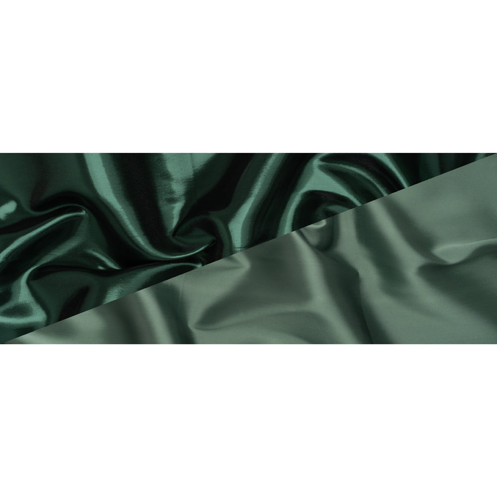 Double Faced Lame Mikado - Sea Green - Sara Collection Full Double Faced Lame Mikado - Sea Green - Sara Collection Full