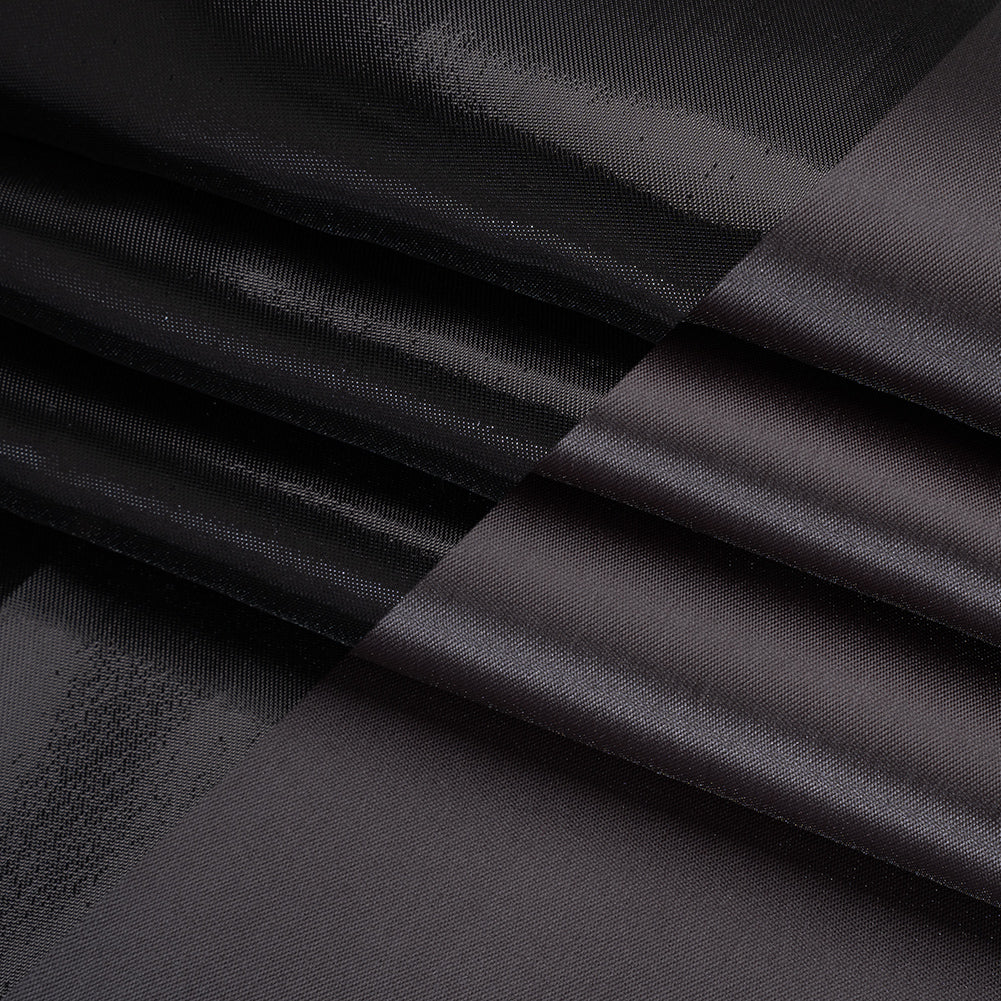 Double Faced Lame Mikado - Charcoal - Sara Collection Double Faced Lame Mikado - Charcoal - Sara Collection