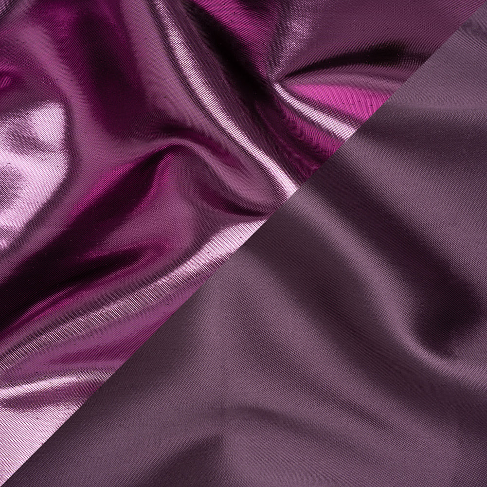 Double Faced Lame Mikado - Thistle - Sara Collection Double Faced Lame Mikado - Thistle - Sara Collection