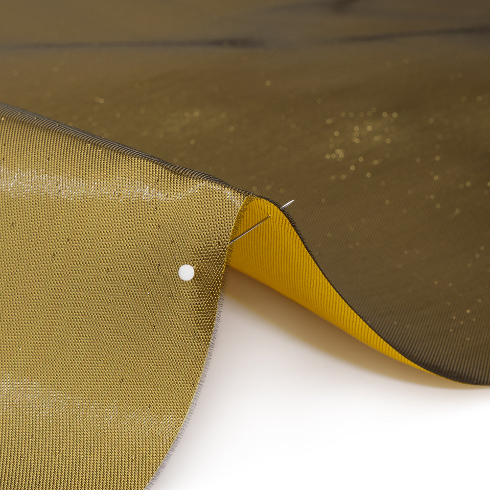 Double Faced Lame Mikado - Golden Yellow - Sara Collection Detail Double Faced Lame Mikado - Golden Yellow - Sara Collection Detail