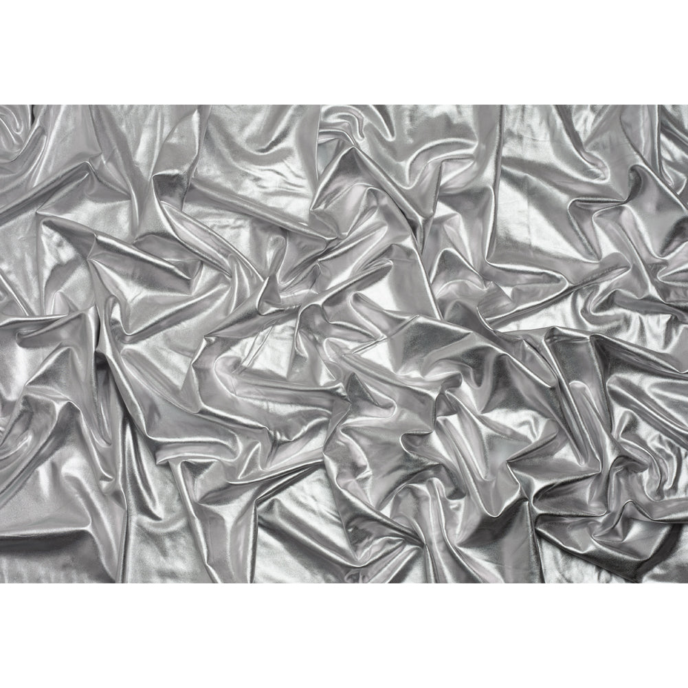 Yaya Han Metallic Foiled Stretch Spandex Polyester Jersey - Silver - Cosplay Collection - Full Yaya Han Metallic Foiled Stretch Spandex Polyester Jersey - Silver - Cosplay Collection - Full
