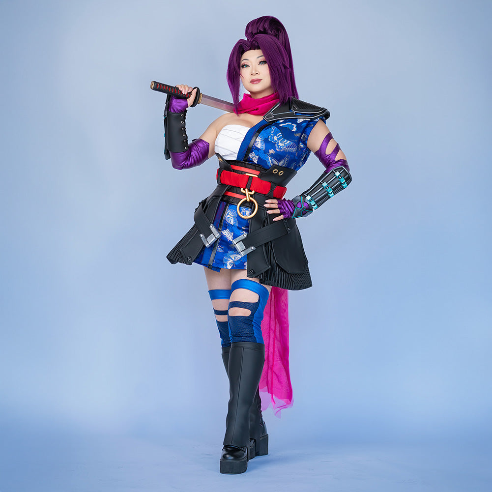 Yaya Han Stretch Faux Leather Ultrapreme - Black - Cosplay Collection Yaya Han Stretch Faux Leather Ultrapreme - Black - Cosplay Collection