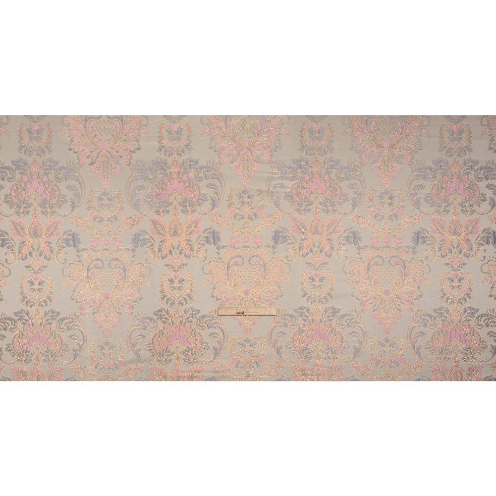 Yaya Han Metallic Duchesse Brocade - Ivory, Pink and Gold Damask Floral - Cosplay Collection Yaya Han Metallic Duchesse Brocade - Ivory, Pink and Gold Damask Floral - Cosplay Collection