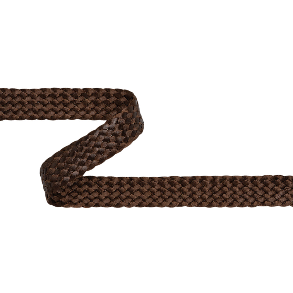 Yaya Han Sleek Braided Ribbon Trim - Viking Brown, 1" - Cosplay Collection Yaya Han Sleek Braided Ribbon Trim - Viking Brown, 1" - Cosplay Collection