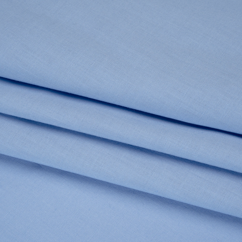 Sew Classic Solid Quilting Cotton Fabrics - Medium Blue - Folded Sew Classic Solid Quilting Cotton Fabrics - Medium Blue - Folded