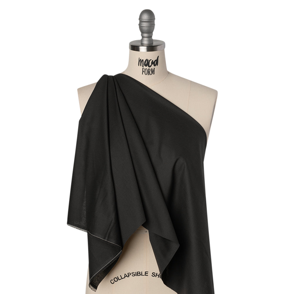 Sew Classic Solid Quilting Cotton Fabrics - Black - Drape Sew Classic Solid Quilting Cotton Fabrics - Black - Drape