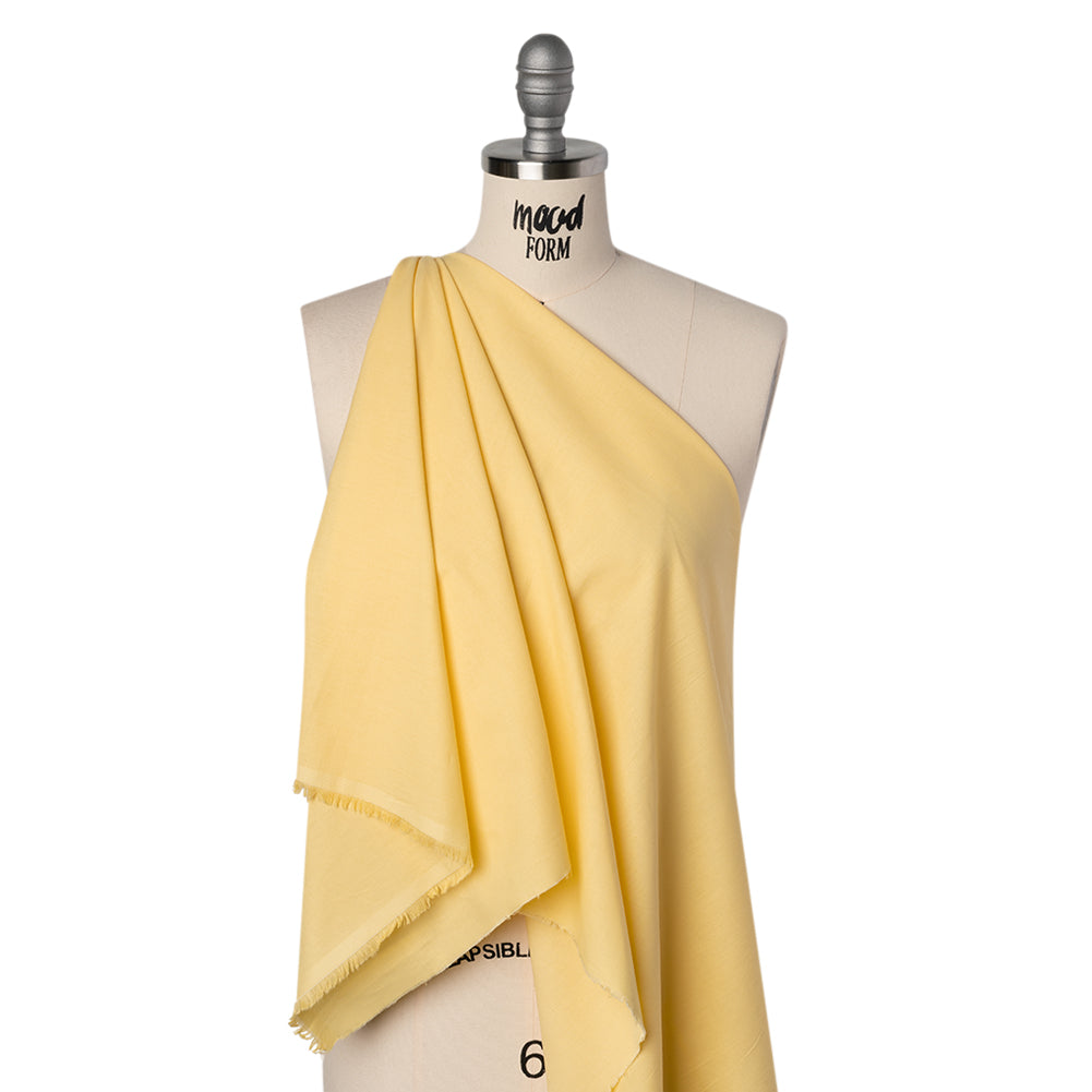 Sew Classic Solid Quilting Cotton Fabrics - Soft Yellow Drape Sew Classic Solid Quilting Cotton Fabrics - Soft Yellow Drape