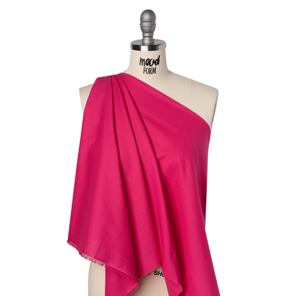 Sew Classic Solid Quilting Cotton Fabrics - Bright Pink Drape Sew Classic Solid Quilting Cotton Fabrics - Bright Pink Drape