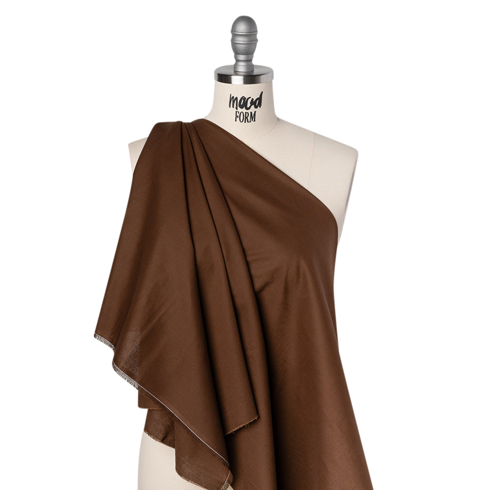 Sew Classic Solid Quilting Cotton Fabrics - Soil Brown Drape Sew Classic Solid Quilting Cotton Fabrics - Soil Brown Drape