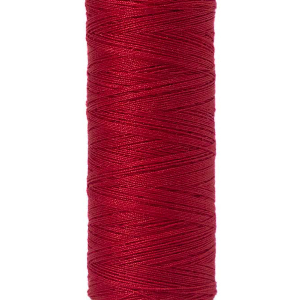 Gutermann 60 Wt Natural Cotton Thread 200m - 4495 Brite Red - Detail Gutermann 60 Wt Natural Cotton Thread 200m - 4495 Brite Red - Detail