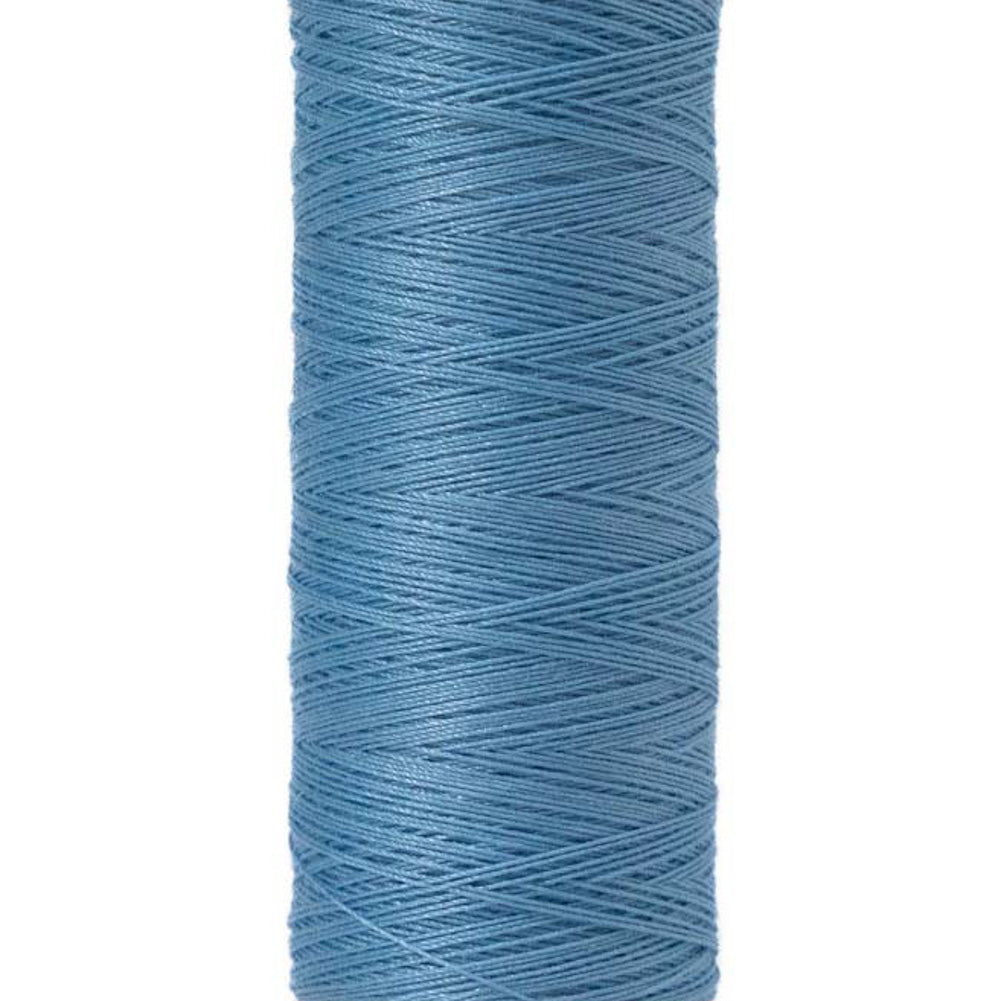 Gutermann 60 Wt Natural Cotton Thread 200m - 7310 Light Sky Blue - Detail Gutermann 60 Wt Natural Cotton Thread 200m - 7310 Light Sky Blue - Detail