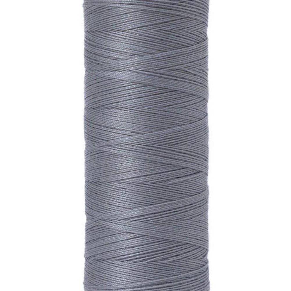 Gutermann 60 Wt Natural Cotton Thread 200m - 9150 Pro Cool Grey - Detail Gutermann 60 Wt Natural Cotton Thread 200m - 9150 Pro Cool Grey - Detail