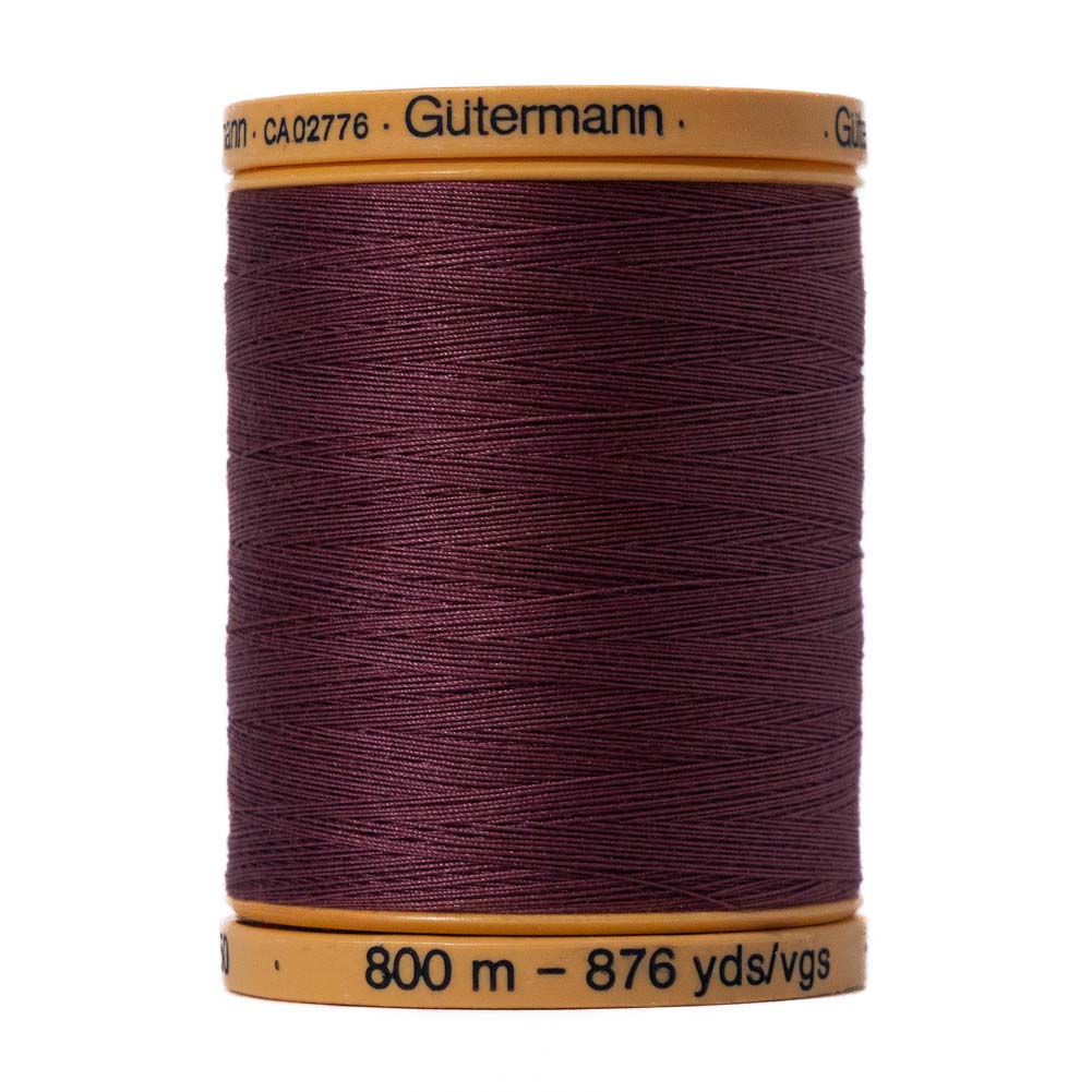 Gutermann Natural Cotton Thread 800m - 2724 Mauve Gutermann Natural Cotton Thread 800m - 2724 Mauve