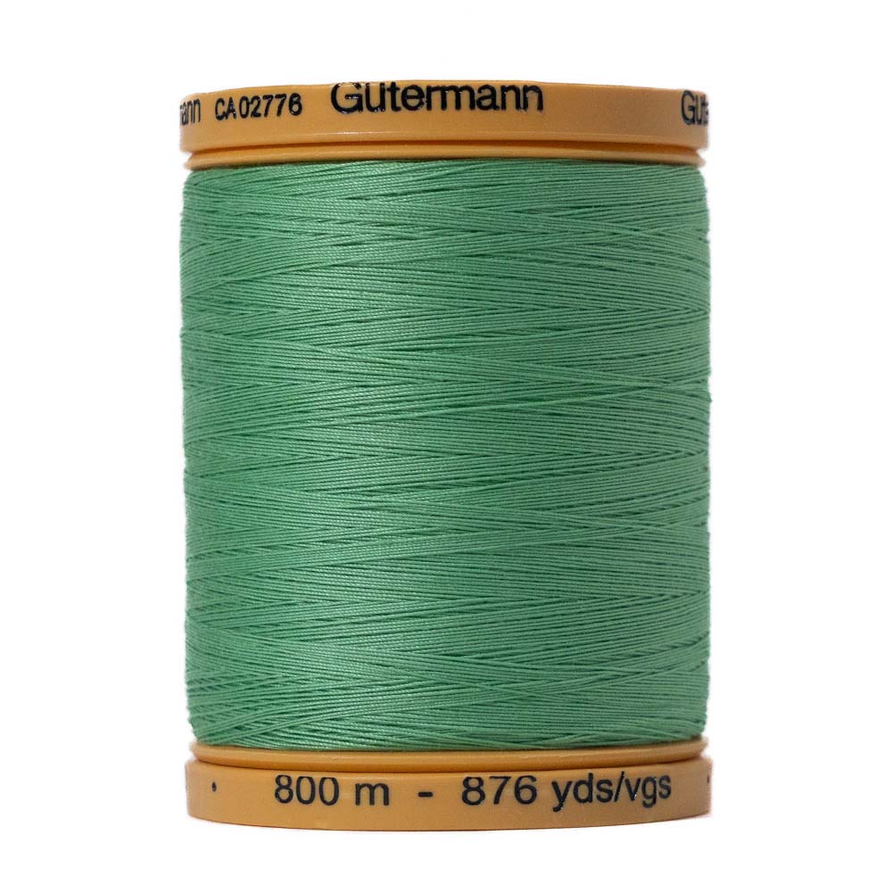 Gutermann Natural Cotton Thread 800m - 7880 Green Gutermann Natural Cotton Thread 800m - 7880 Green