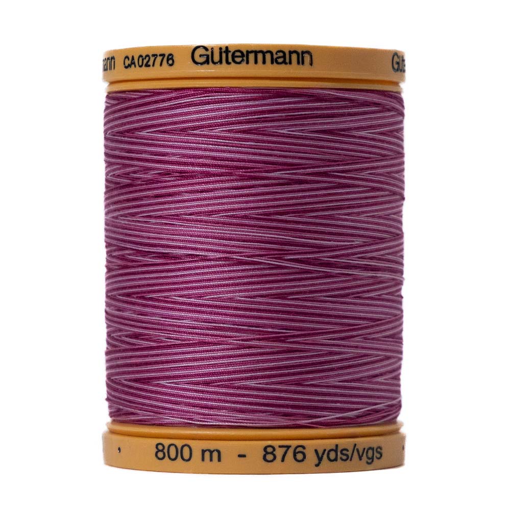 Gutermann Natural Cotton Thread 800m - 9969 Plum Berry Gutermann Natural Cotton Thread 800m - 9969 Plum Berry