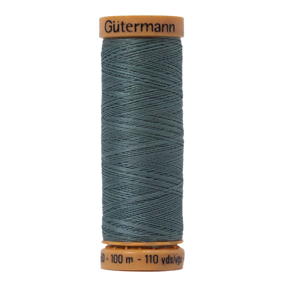 Gutermann Natural Cotton Thread 100m - 7580 Silver Sage Gutermann Natural Cotton Thread 100m - 7580 Silver Sage