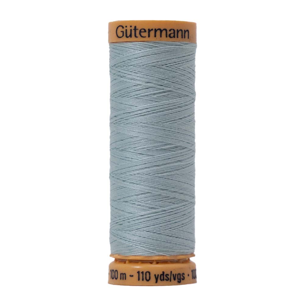 Gutermann Natural Cotton Thread 100m - 7670 Silver Green Gutermann Natural Cotton Thread 100m - 7670 Silver Green