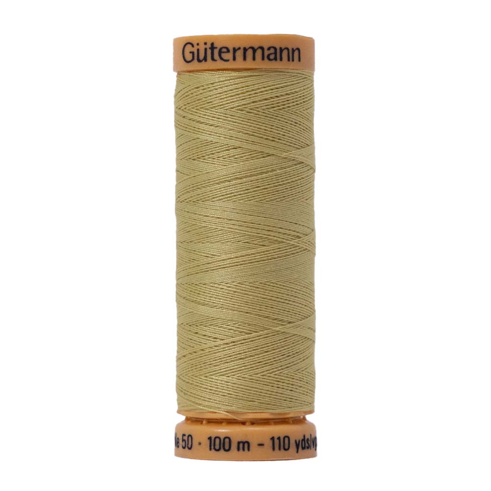 Gutermann Natural Cotton Thread 100m - 8915 Wheat Gutermann Natural Cotton Thread 100m - 8915 Wheat