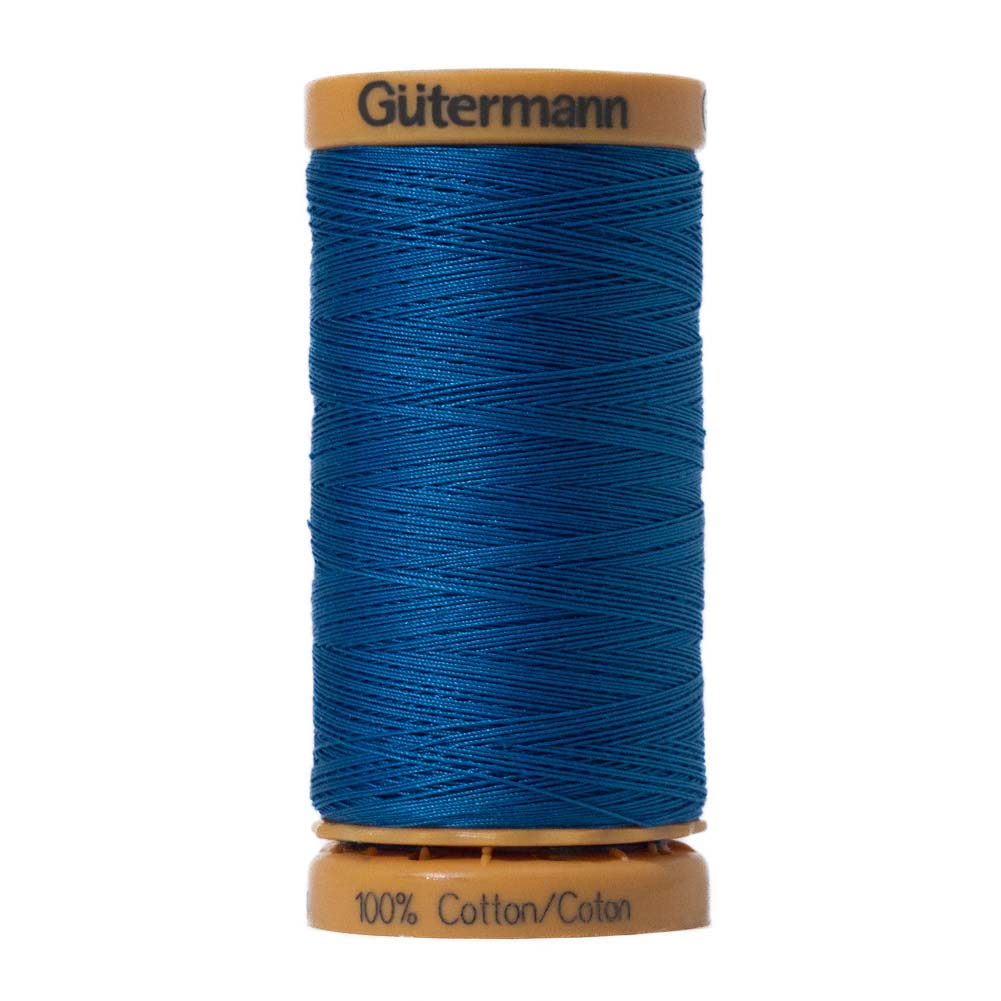 Gutermann Natural Cotton Thread 250m - 7050 Jay Blue Gutermann Natural Cotton Thread 250m - 7050 Jay Blue