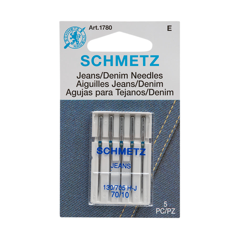 Schmetz Denim/Jeans Machine Needles - 70/10 - 5 ct Schmetz Denim/Jeans Machine Needles - 70/10 - 5 ct