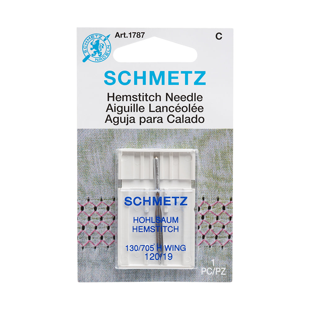 Schmetz Hemstitch/Wing Machine Needle - 120/19 - 1 ct Schmetz Hemstitch/Wing Machine Needle - 120/19 - 1 ct