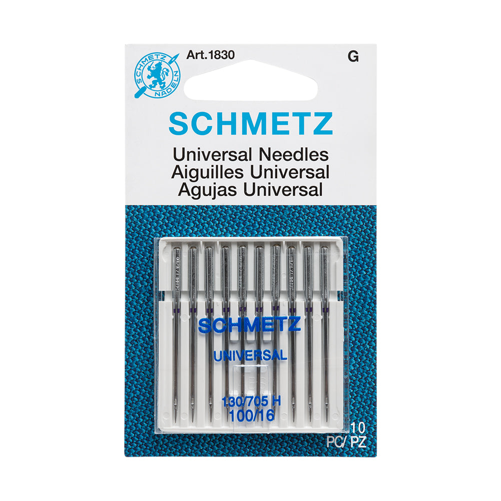 Schmetz Universal Machine Needles - 100/16 - 10 ct