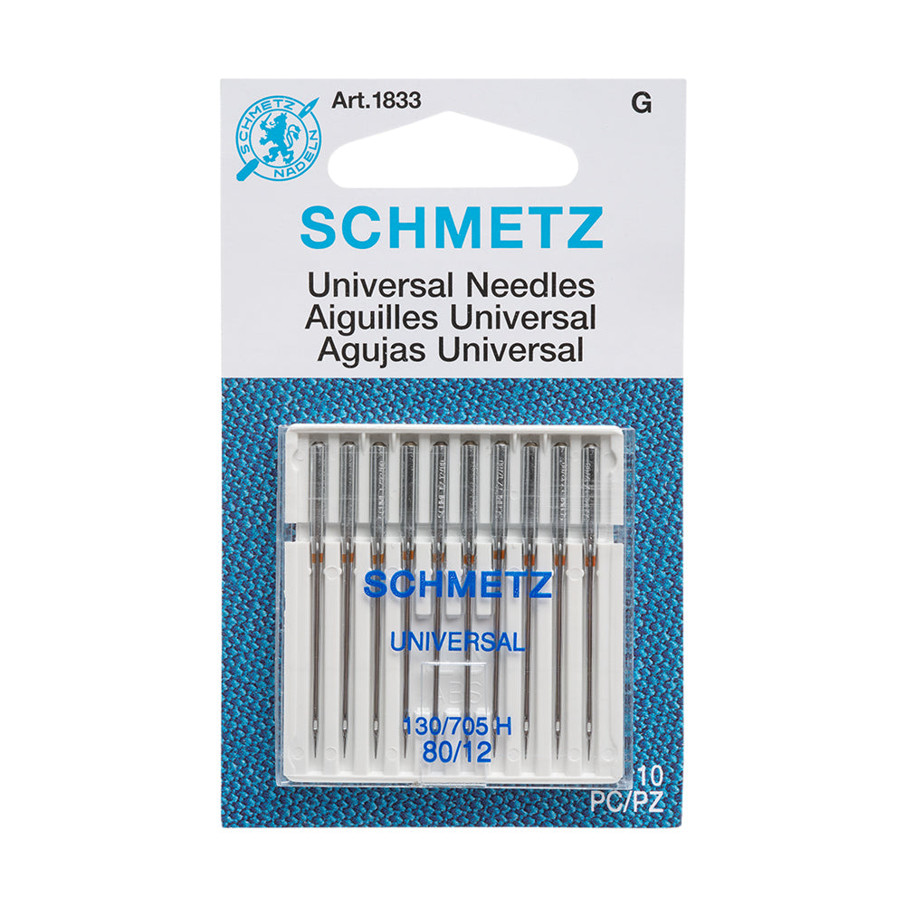 Schmetz Universal Machine Needles - 80/12 - 10 ct Schmetz Universal Machine Needles - 80/12 - 10 ct