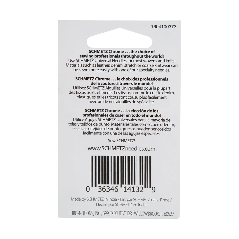 Schmetz Chrome Universal Machine Needles - 70/10 - 10 ct Schmetz Chrome Universal Machine Needles - 70/10 - 10 ct