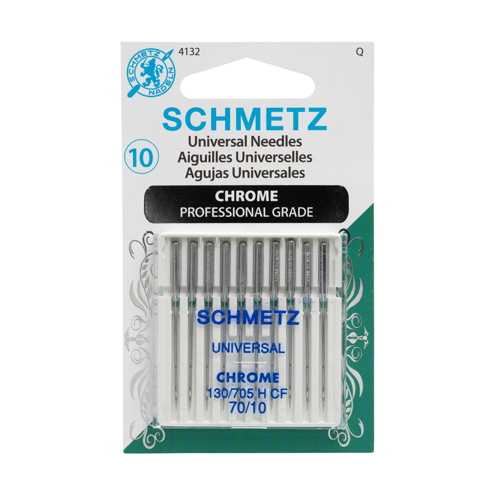 Schmetz Chrome Universal Machine Needles - 70/10 - 10 ct Schmetz Chrome Universal Machine Needles - 70/10 - 10 ct