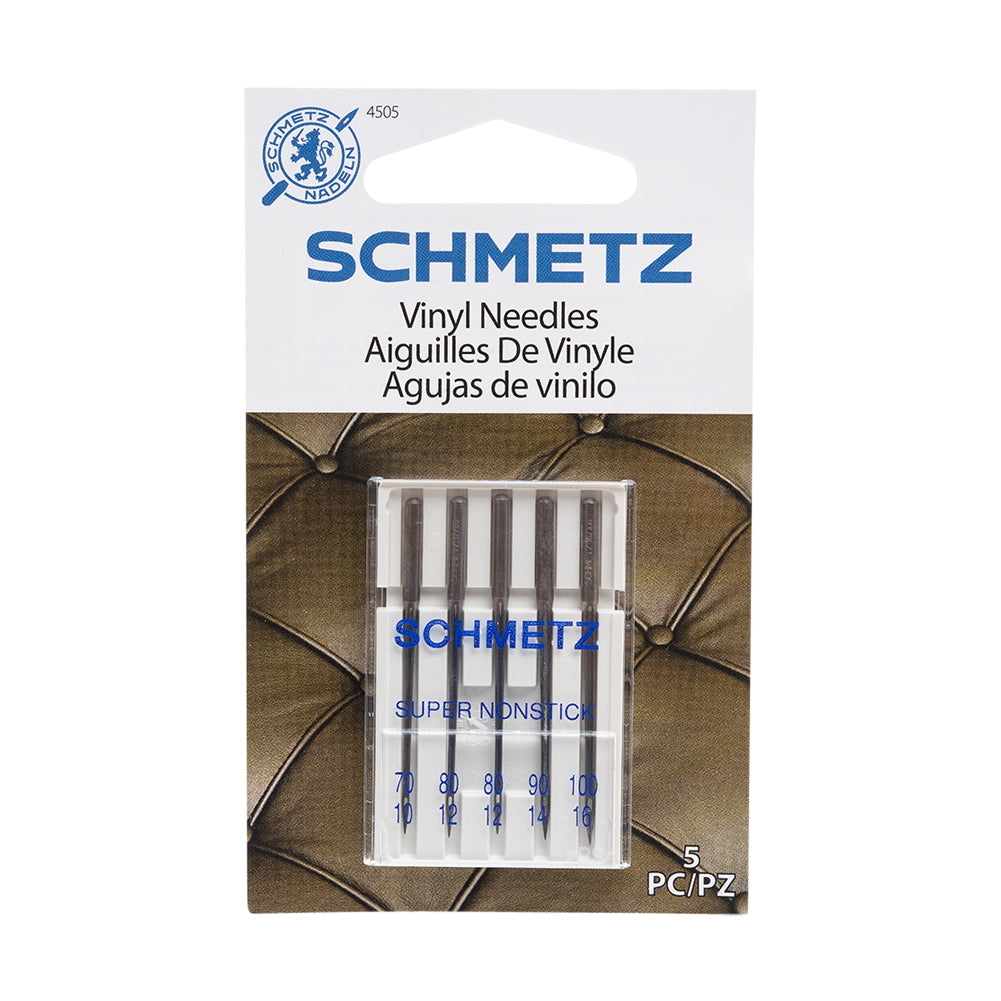 Schmetz Vinyl Machine Needles - Assorted Sizes - 5 ct Schmetz Vinyl Machine Needles - Assorted Sizes - 5 ct