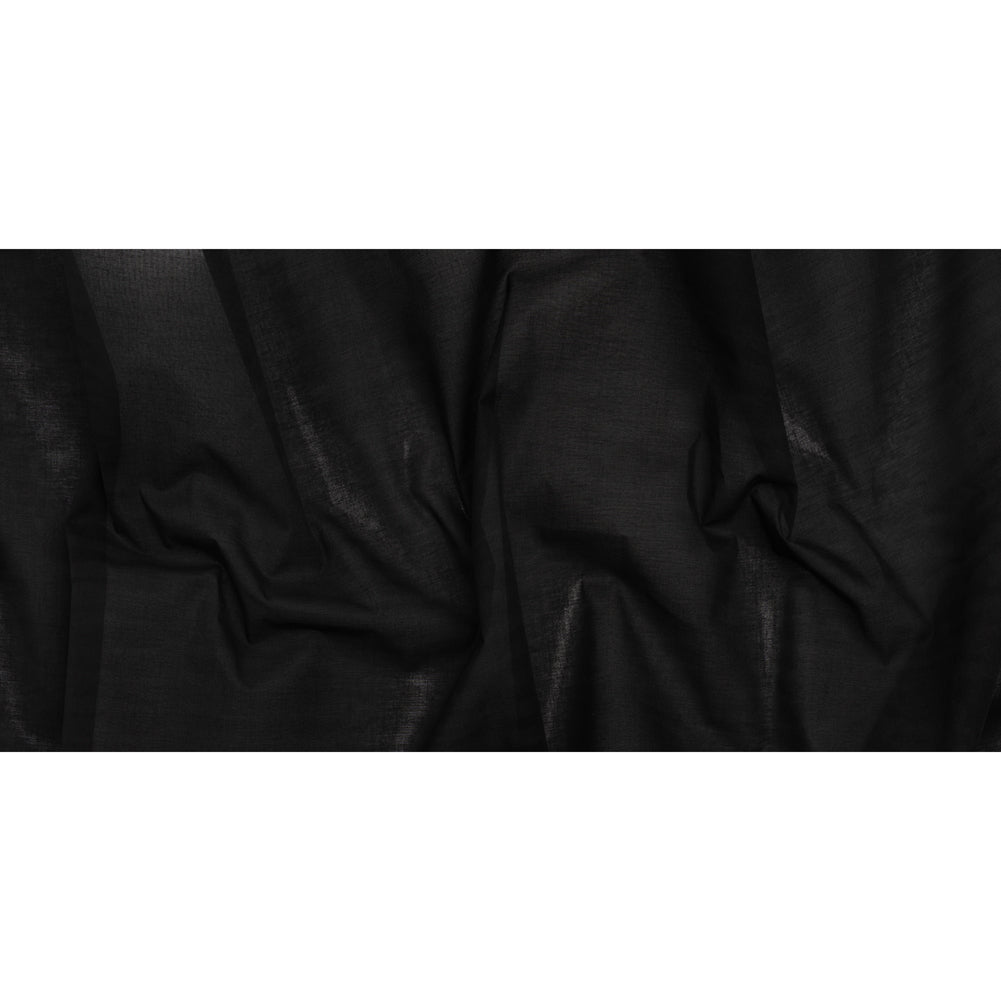 Lightweight Cotton Buckram Interfacing - Black - Deadstock Lightweight Cotton Buckram Interfacing - Black - Deadstock