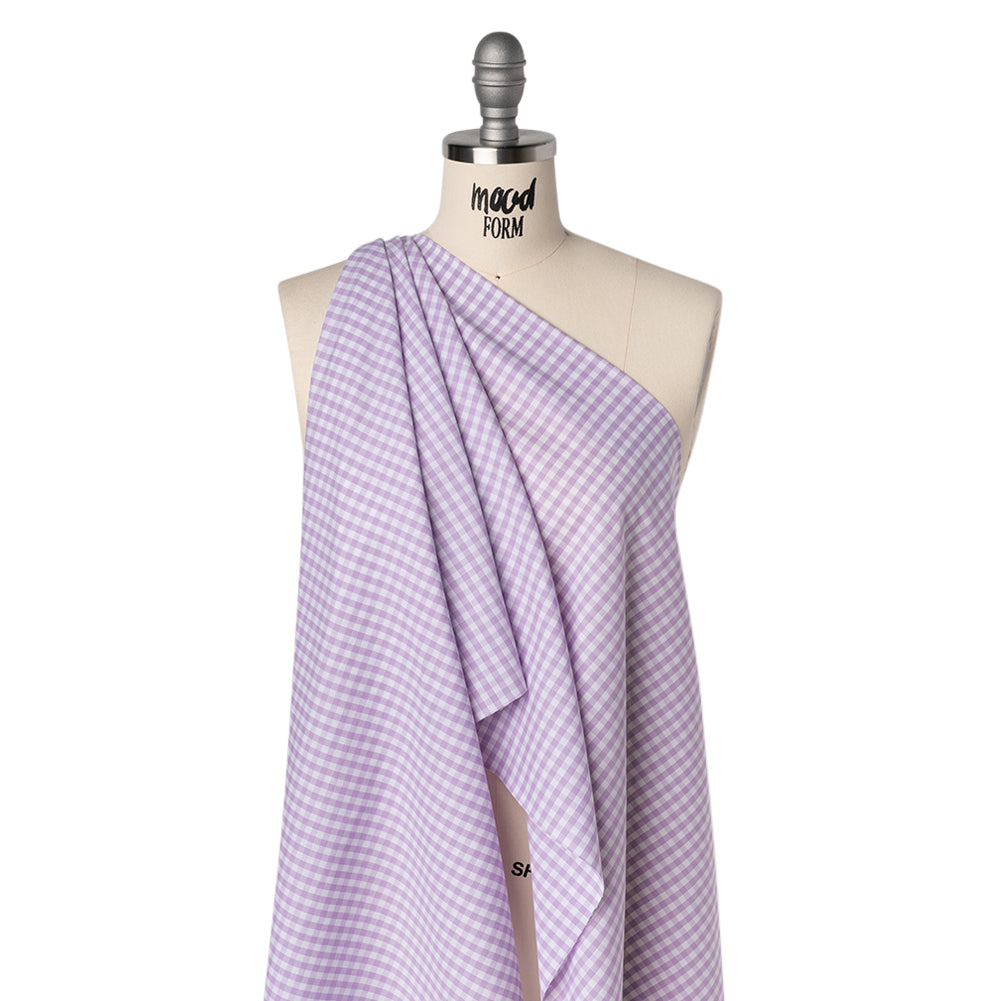 Cotton Gingham 0.25" - Lavender - Londrina Collection Cotton Gingham 0.25" - Lavender - Londrina Collection