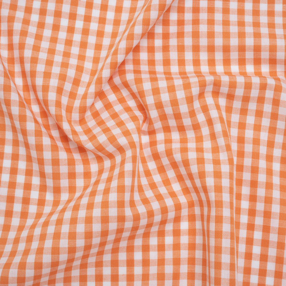 Cotton Gingham 0.25" - Orange - Londrina Collection Cotton Gingham 0.25" - Orange - Londrina Collection
