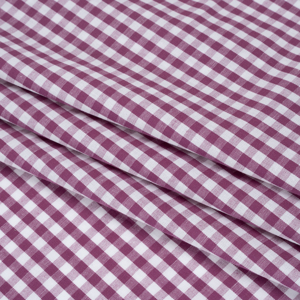 Cotton Gingham 0.25" - Magenta - Londrina Collection Cotton Gingham 0.25" - Magenta - Londrina Collection