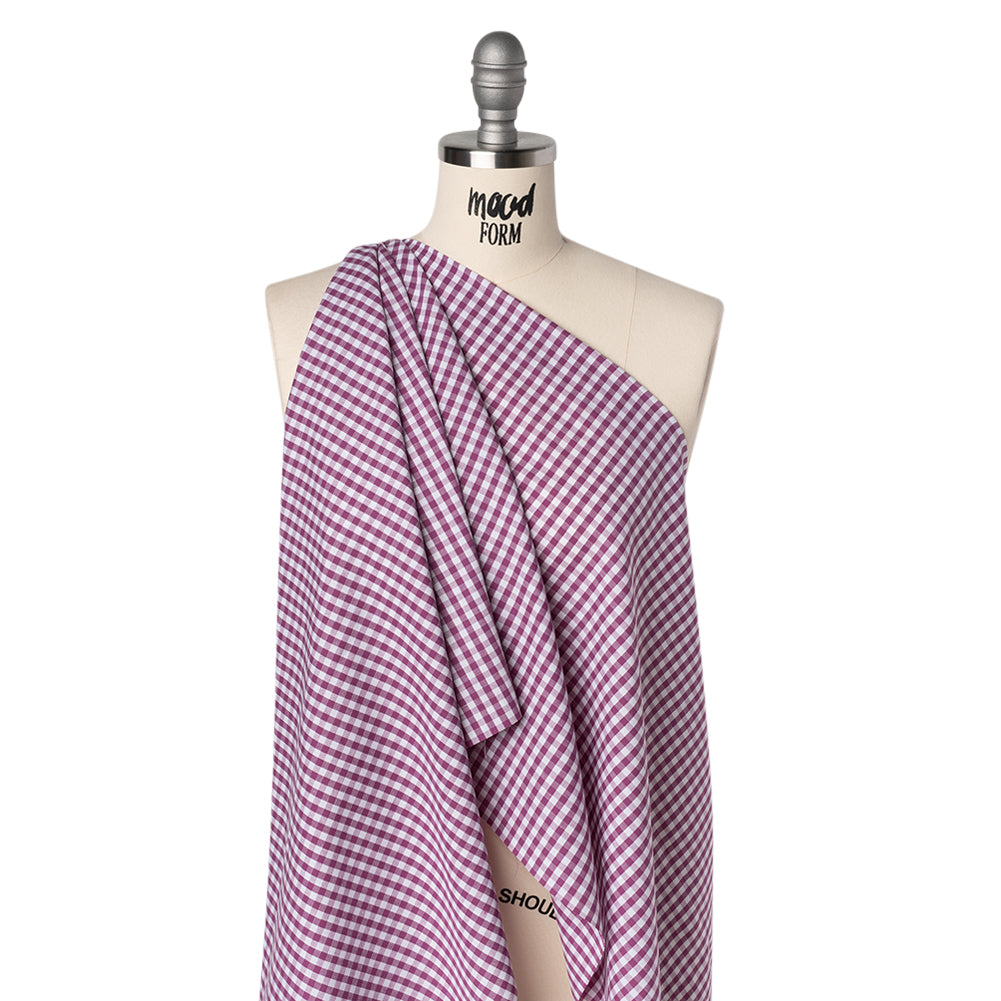 Cotton Gingham 0.25" - Magenta - Londrina Collection Cotton Gingham 0.25" - Magenta - Londrina Collection