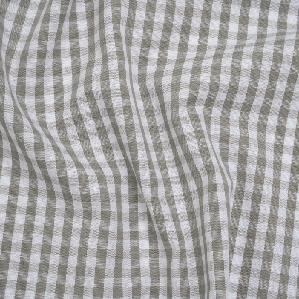 Cotton Gingham 0.25" - Gray - Londrina Collection Cotton Gingham 0.25" - Gray - Londrina Collection