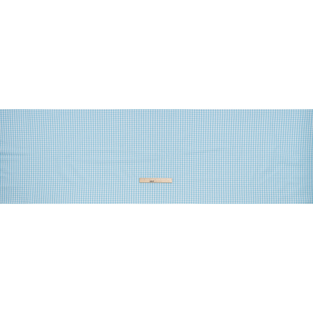 Cotton Gingham 0.25" - Aqua - Londrina Collection Full Cotton Gingham 0.25" - Aqua - Londrina Collection Full