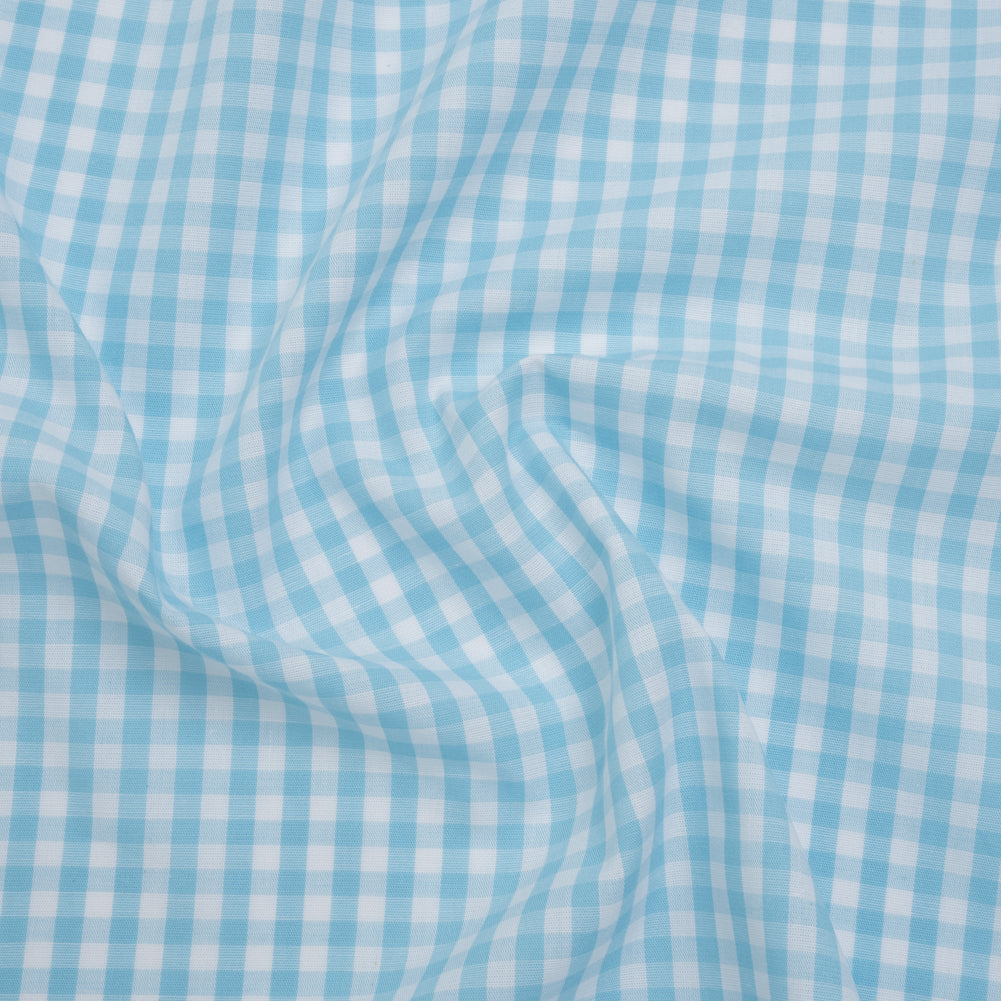 Cotton Gingham 0.25" - Aqua - Londrina Collection Cotton Gingham 0.25" - Aqua - Londrina Collection