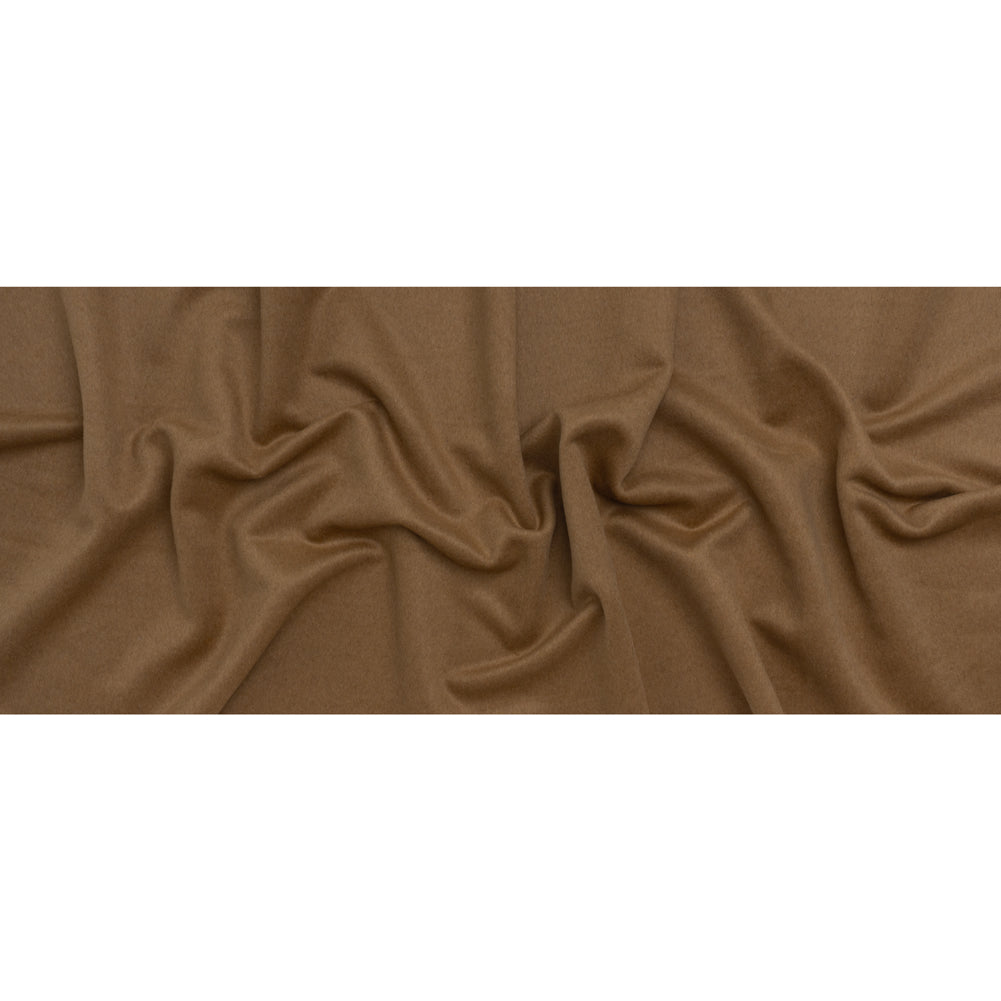 Brushed Wool Blend Coating - Tan - Deadstock - Full Brushed Wool Blend Coating - Tan - Deadstock - Full